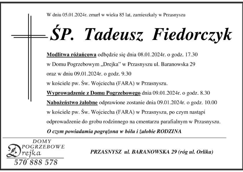 Tadeusz Fiedorczyk