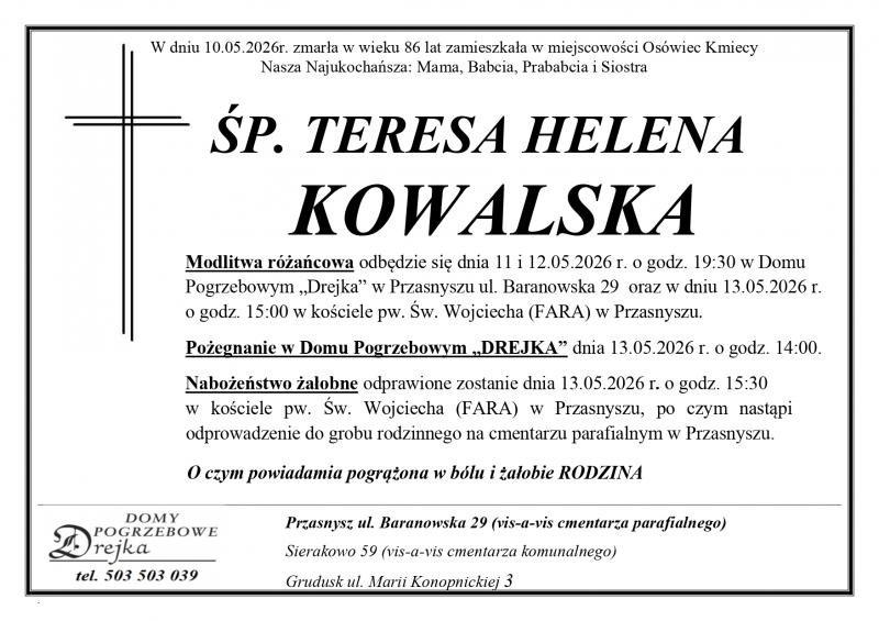 Teresa Helena Kowalska