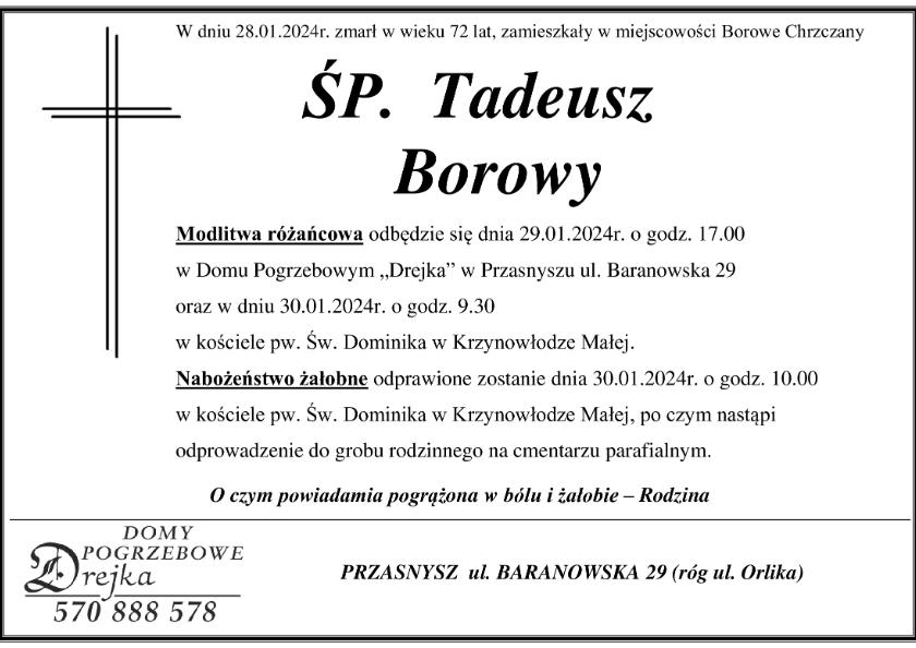 Tadeusz Borowy