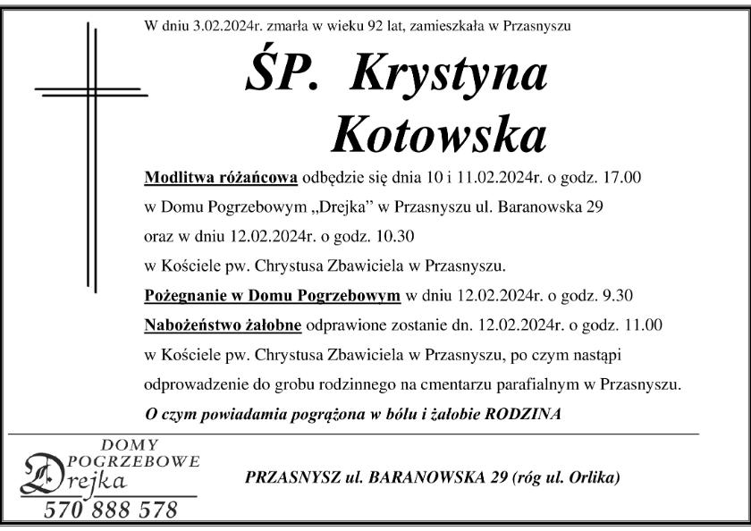 Krystyna Kotowska