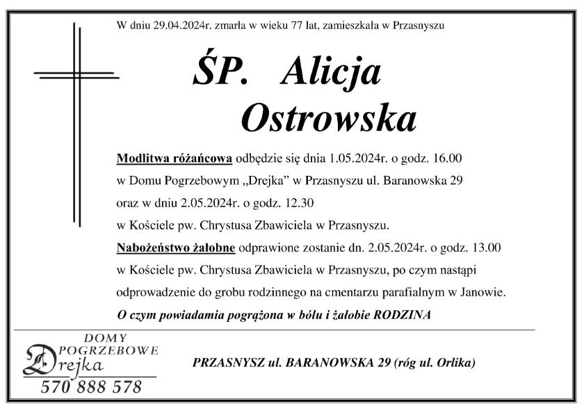 Alicja Ostrowska