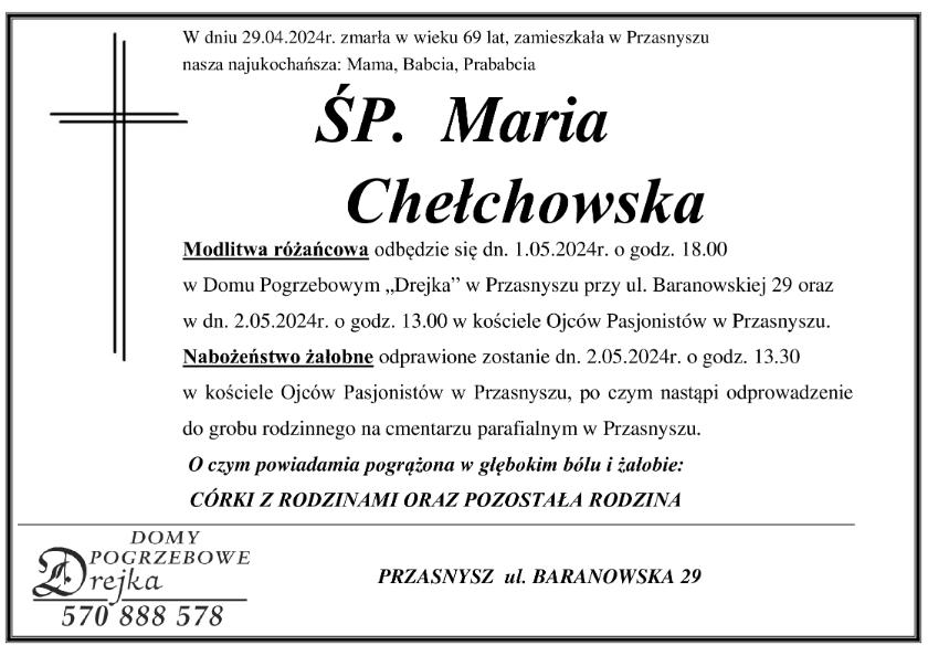 Maria Chełchowska