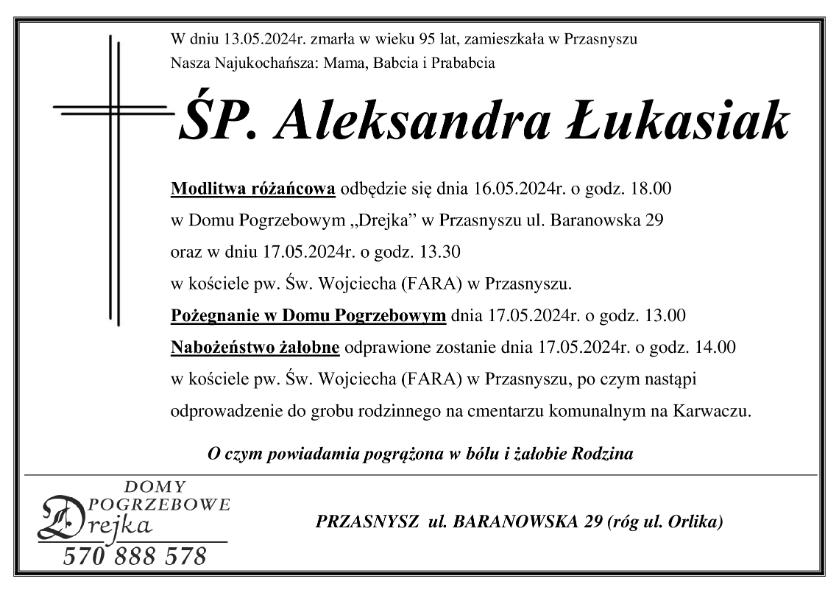 Łukasiak Aleksandra