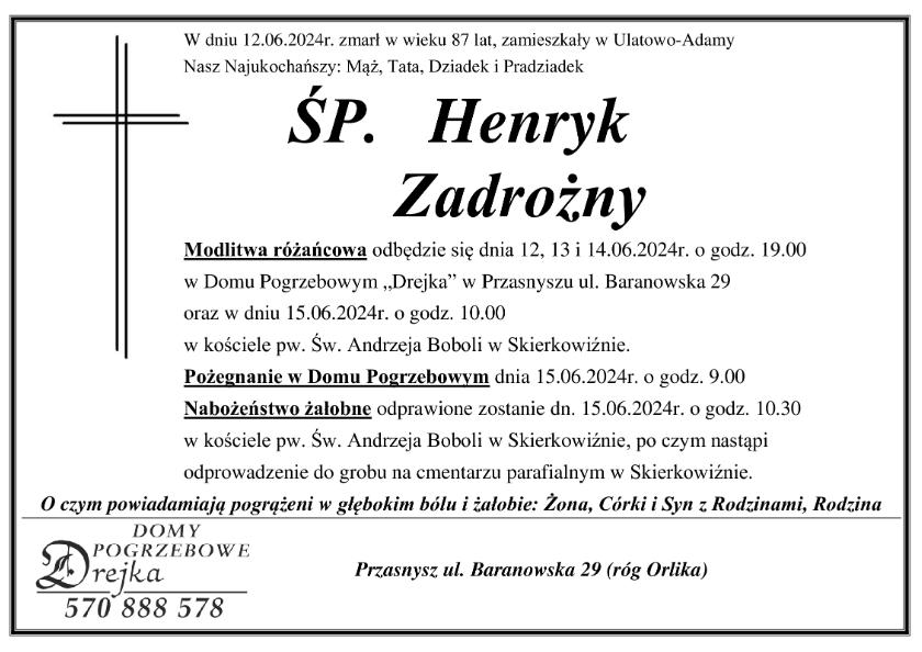 Henryk Zadrożny