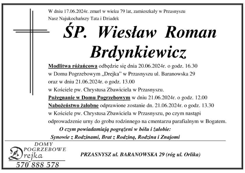 Wiesław Roman Brdynkiewicz