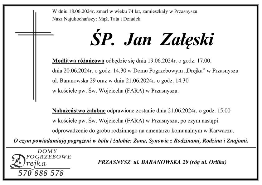 Jan Załęski