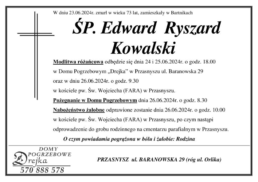 Edward  Ryszard Kowalski