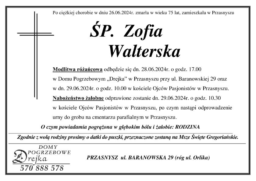 Zofia Walterska