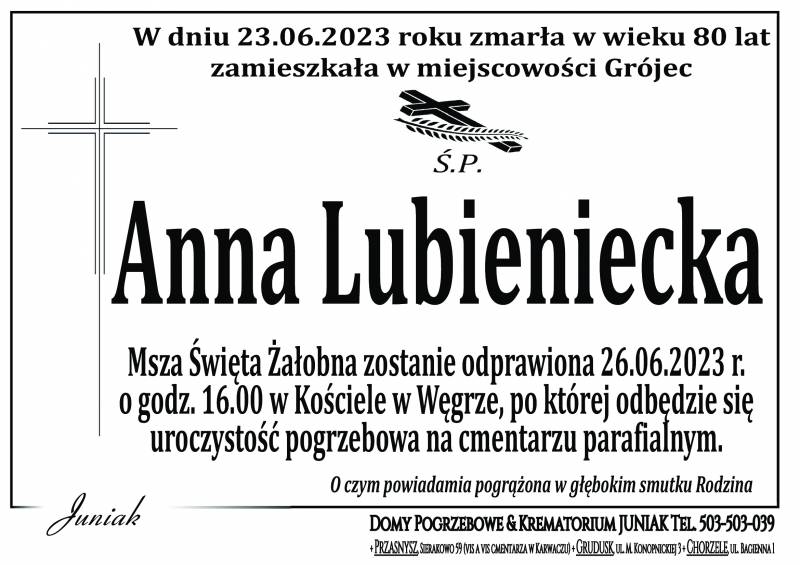 Anna Lubieniecka