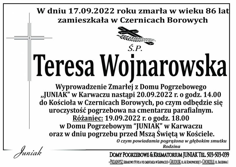 Teresa Wojnarowska