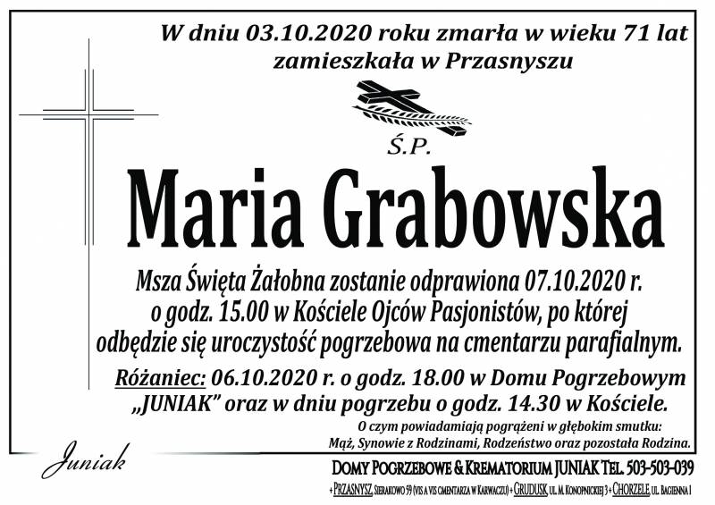 Maria Grabowska