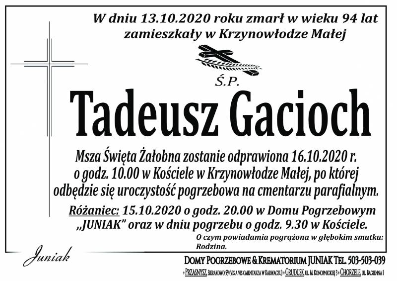Tadeusz Gacioch