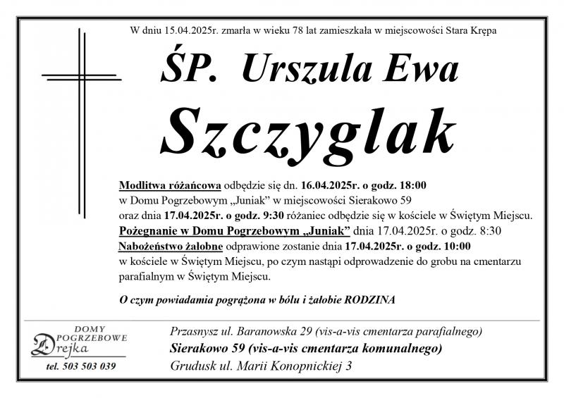 Urszula Ewa Szczyglak
