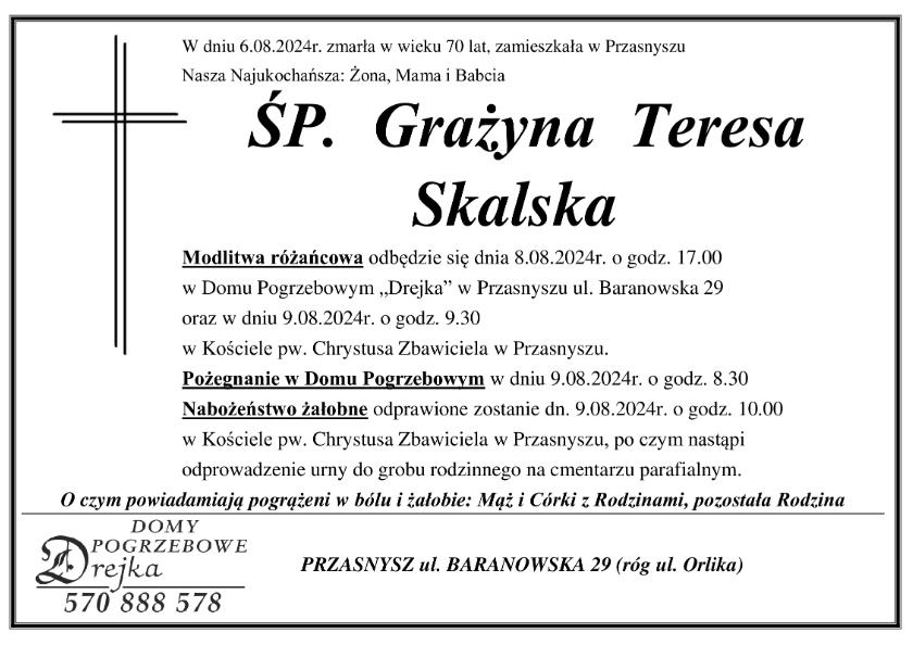 Grażyna  Teresa Skalska