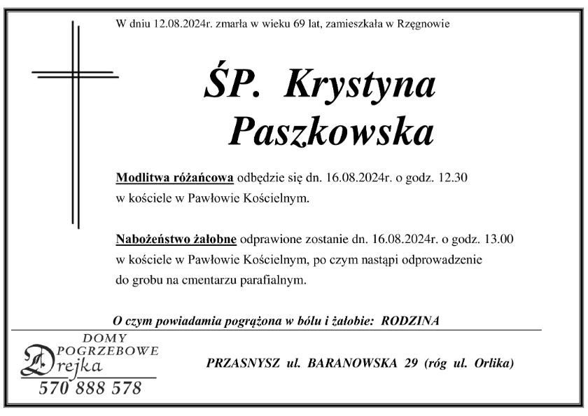 Krystyna Paszkowska