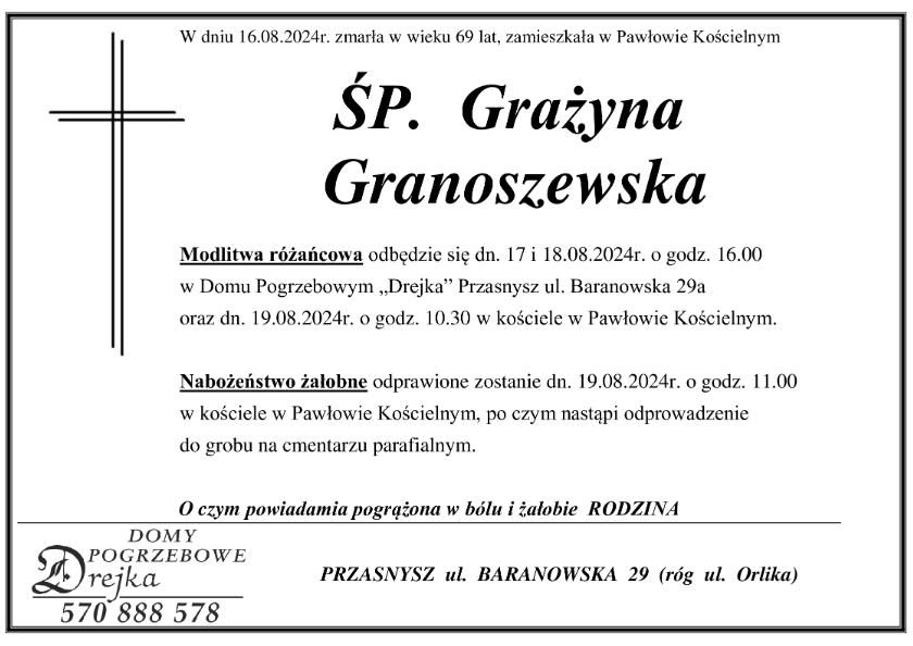 Grażyna Granoszewska