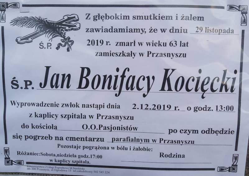 Jan Bonifacy Kocięcki
