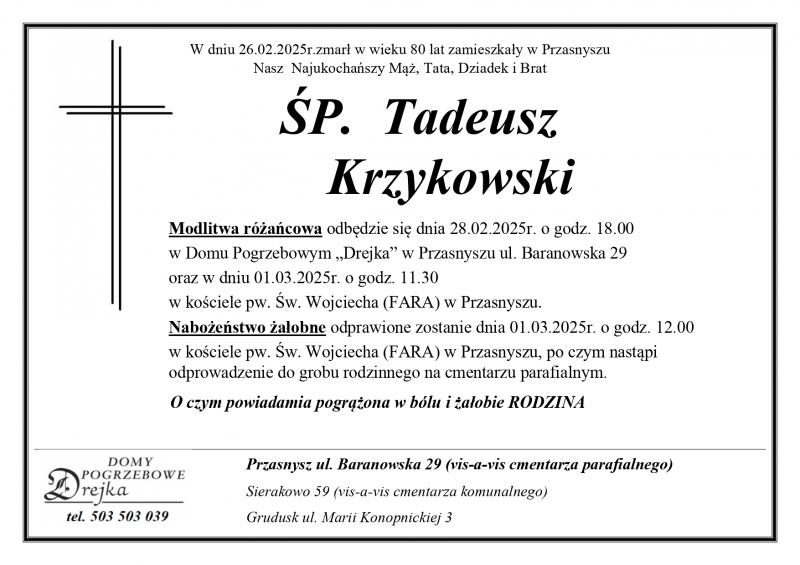 Tadeusz Krzykowski