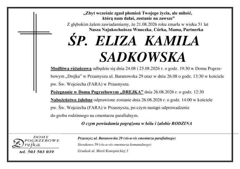 Eliza Kamila Sadkowska