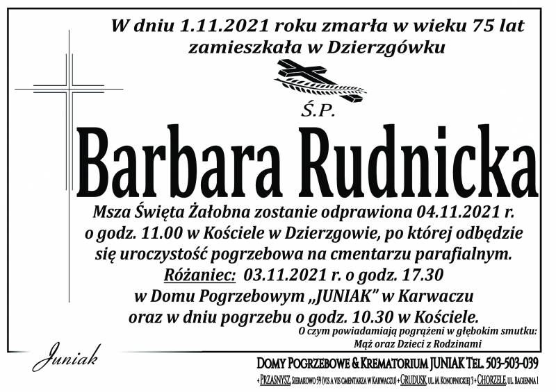 Barbara Rudnicka