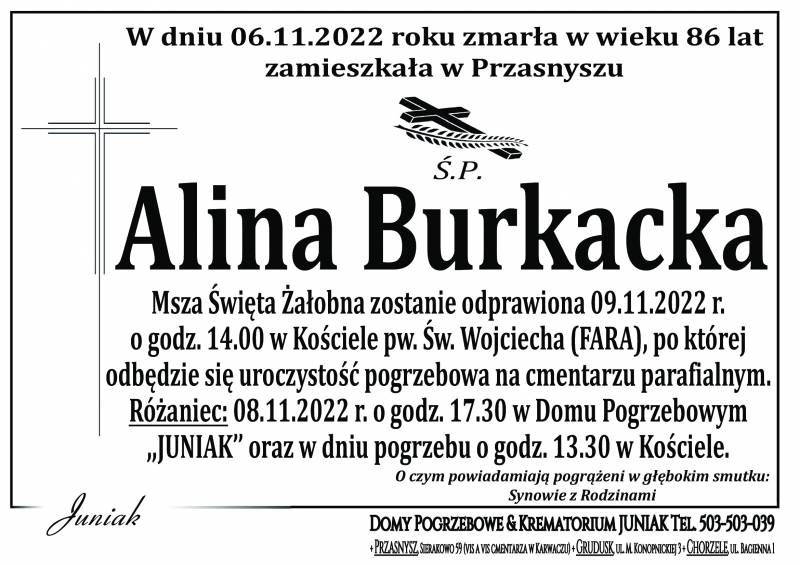 Alina Burkacka