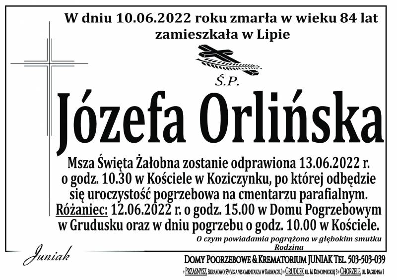 Józefa Orlińska