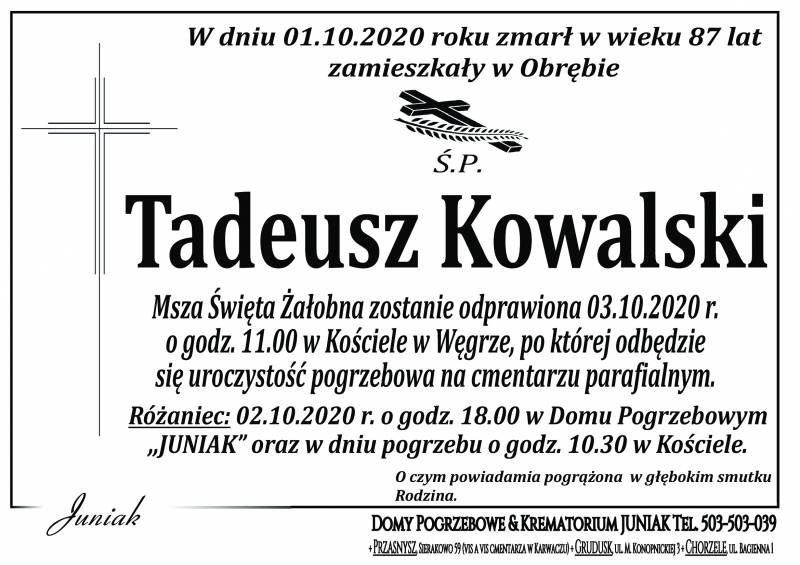 Tadeusz Kowalski