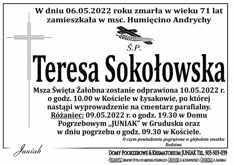 Teresa Sokołowska