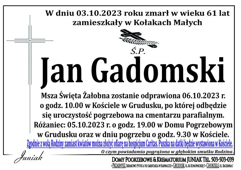 Jan Gadomski