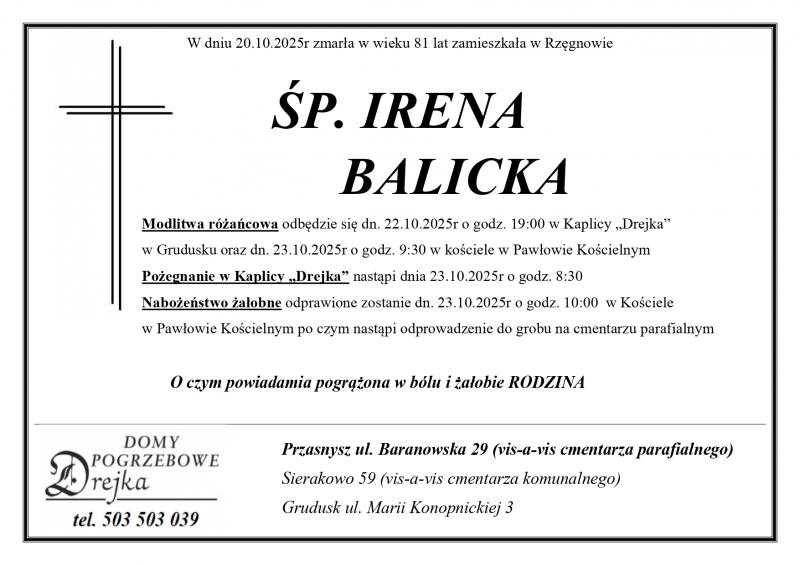Irena Balicka