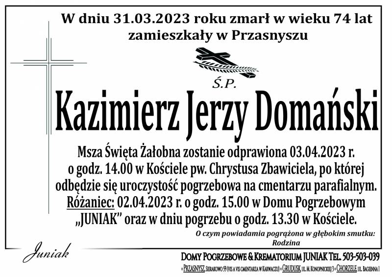 Kazimierz Jerzy Domański