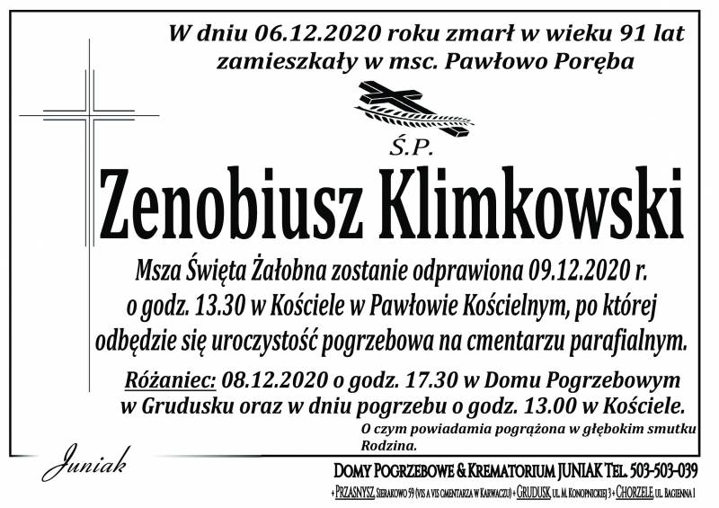 Zenobiusz Klimkowski