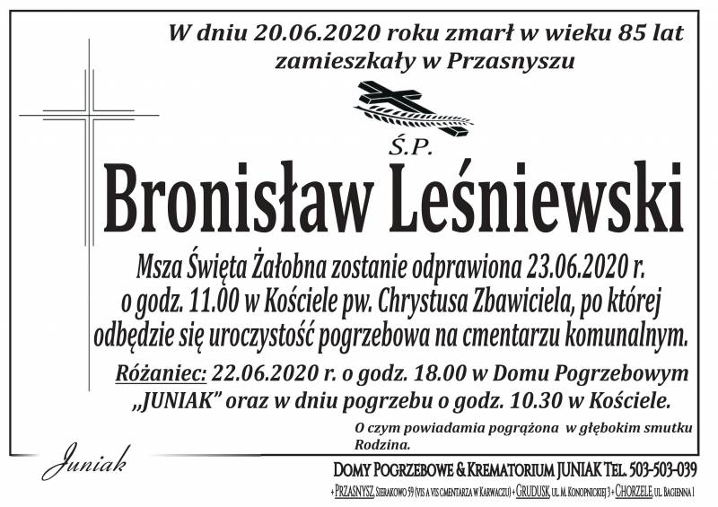 Bronisław Leśniewski