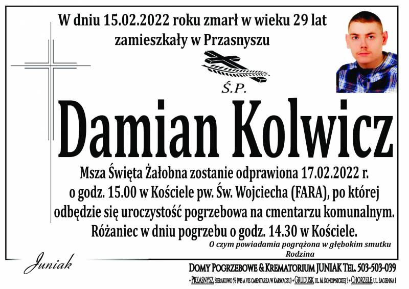 Damian Kolwicz