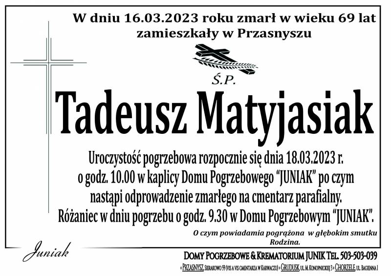 Tadeusz Matyjasiak