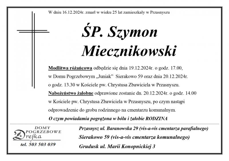 Szymon Miecznikowski