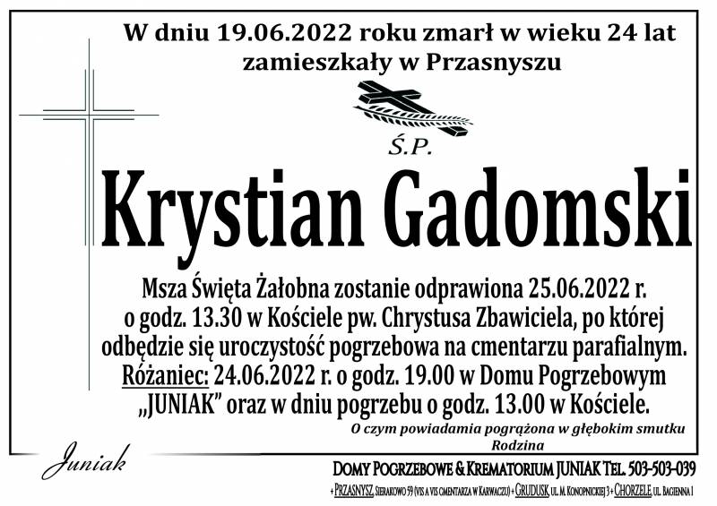 Krystian Gadomski