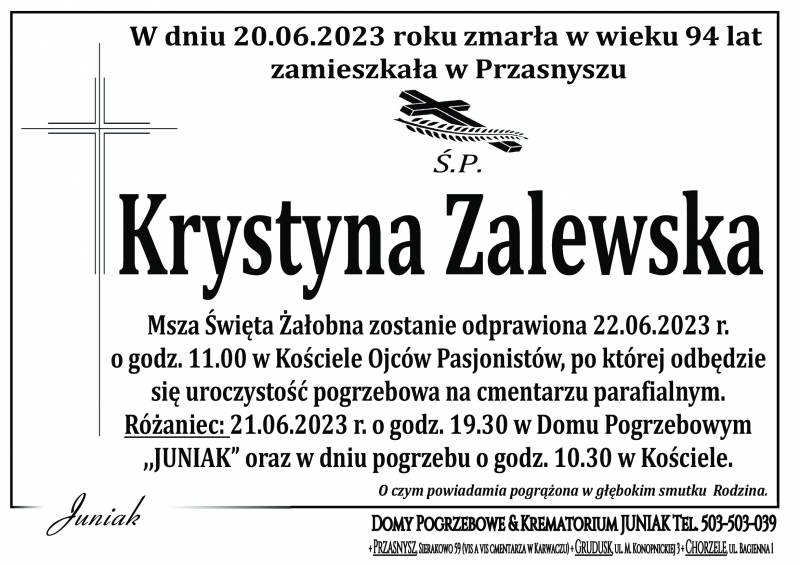 Krystyna Zalewska