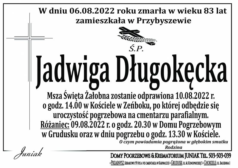 Jadwiga Długokęcka