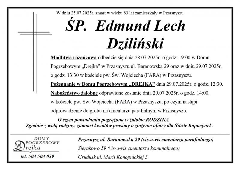 Edmund Lech Dziliński