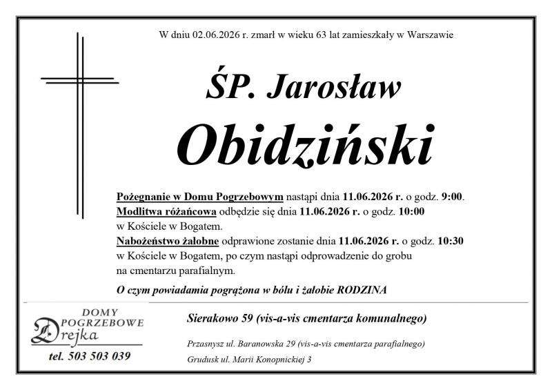 Jarosław Obidzińskj