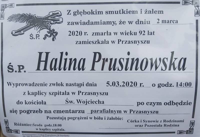 Halina Prusinowska