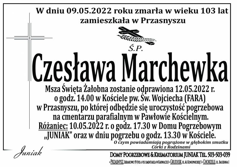 Czesława Marchewka