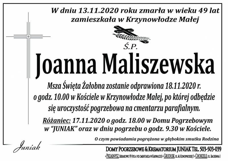 Joanna  Maliszewska