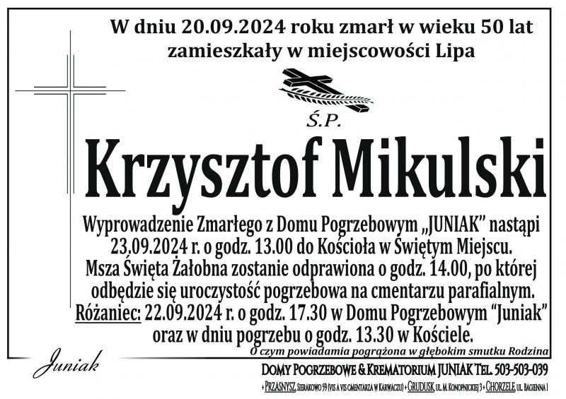 Krzysztof Mikulski