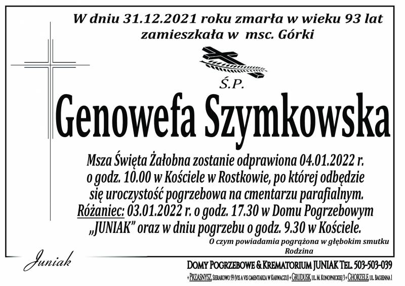 Genowefa Szymkowska