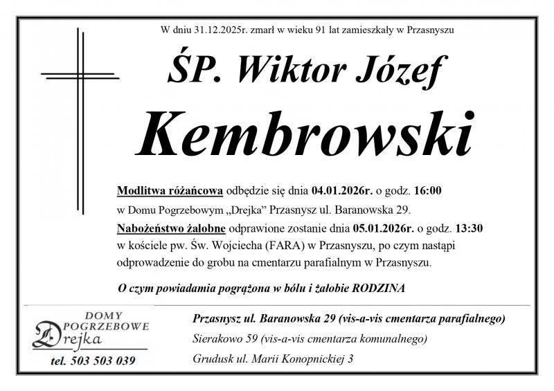Wiktor Józef Kembrowski