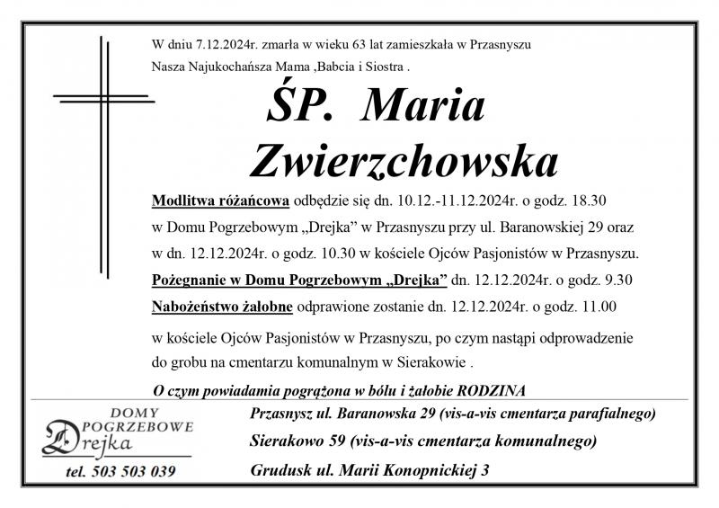 Maria Zwierzchowska