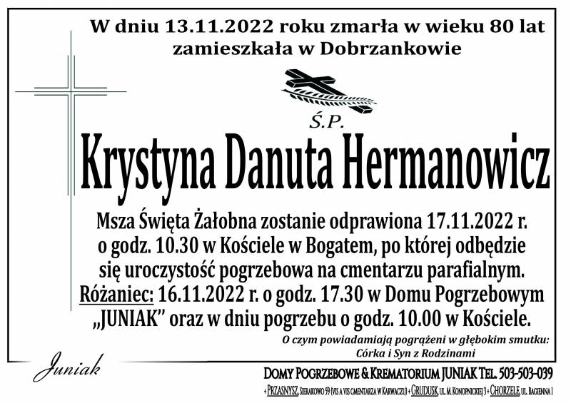 Krystyna Danuta Hermanowicz