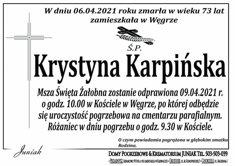 Krystyna Karpińska